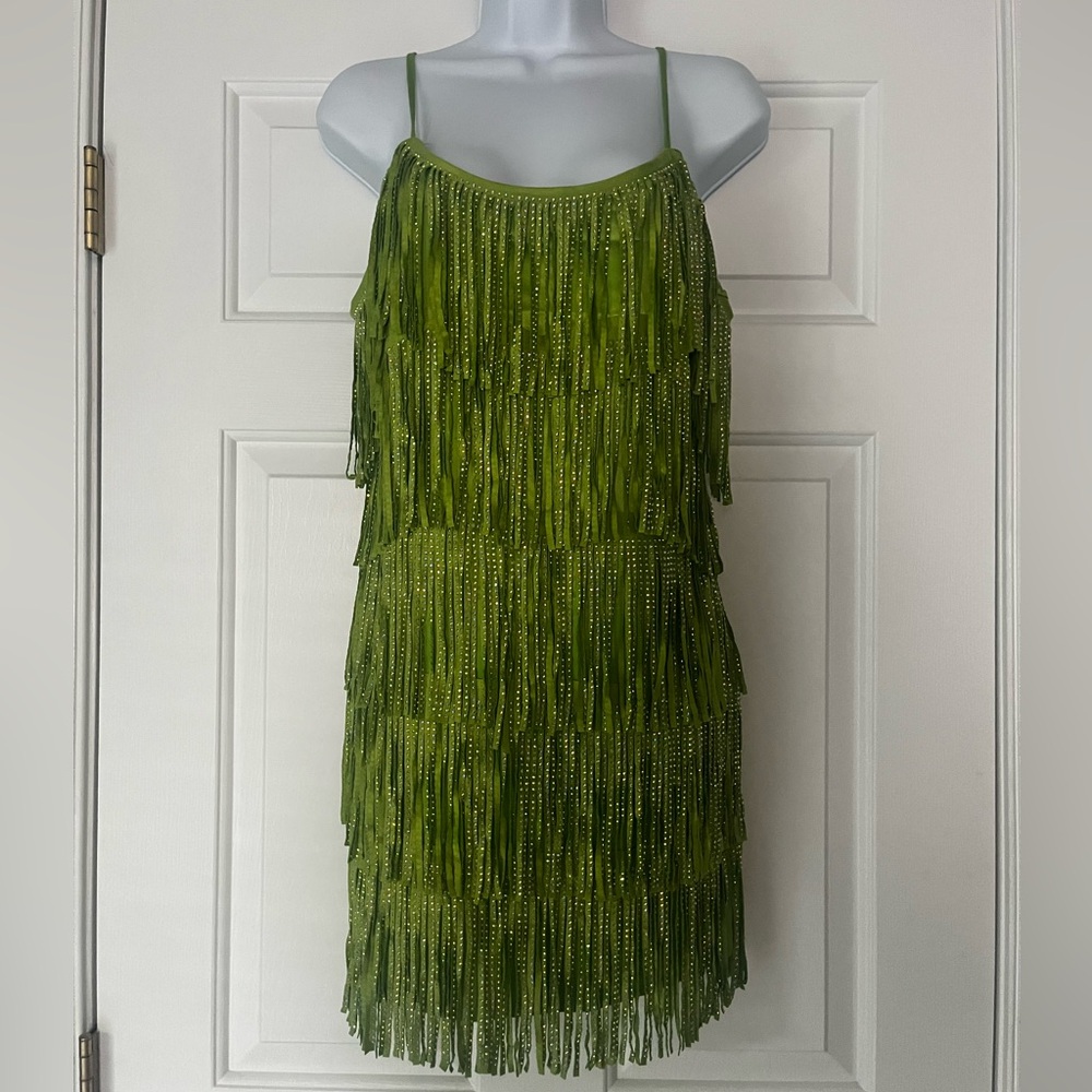 Southern Fried Chics - Wrangled In Lime Fringe